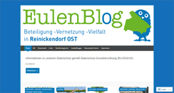 Desktop Screenshot of eulenblog.com