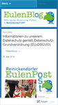 Mobile Screenshot of eulenblog.com